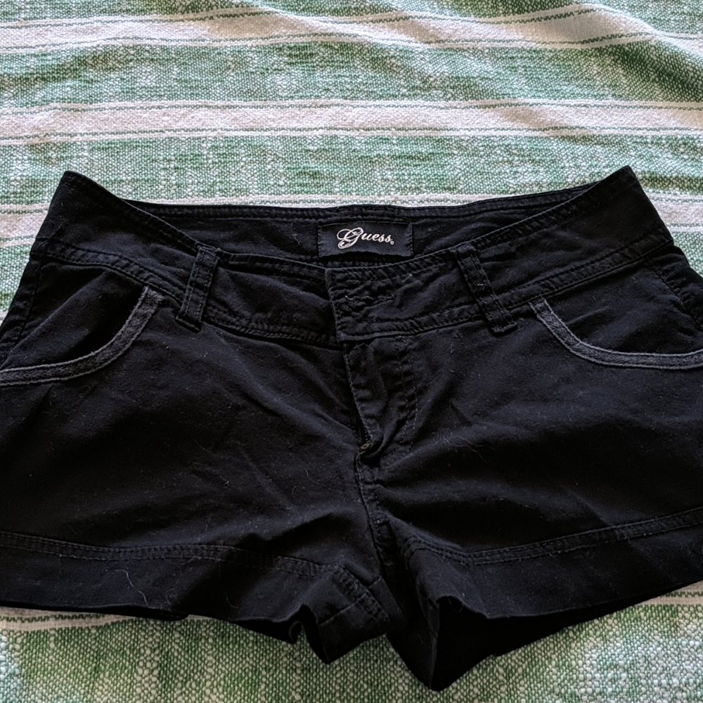 Guess black shorts